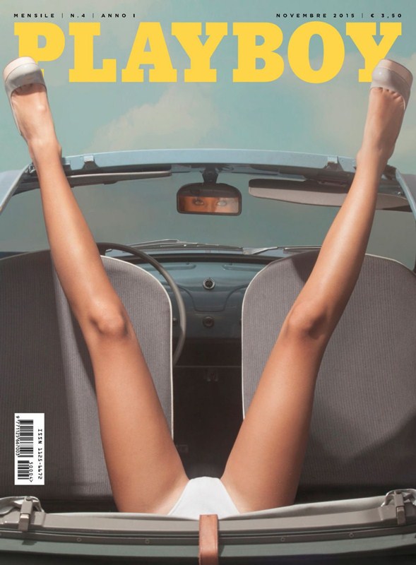 Η Elena Rizzello γυμνή στο Playboy Ιταλίας