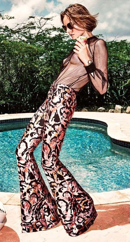 Το μοντέλο Nimue Smit topless στο Vogue