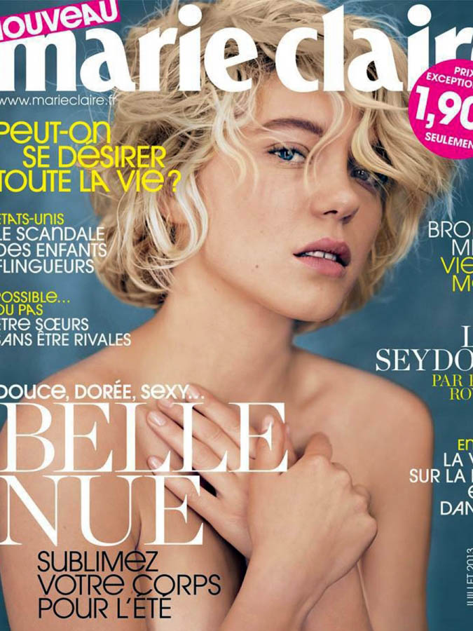 Η ηθοποιός Lea Seydoux σε topless φωτογραφίες για το Γαλλικό περιοδικό Marie Claire