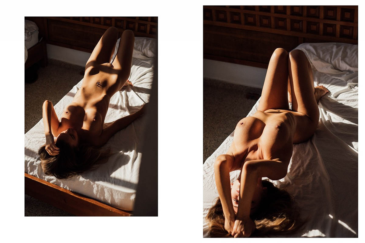 Γυμνές φωτογραφίες της Bori Kreutz στο δωμάτιο της