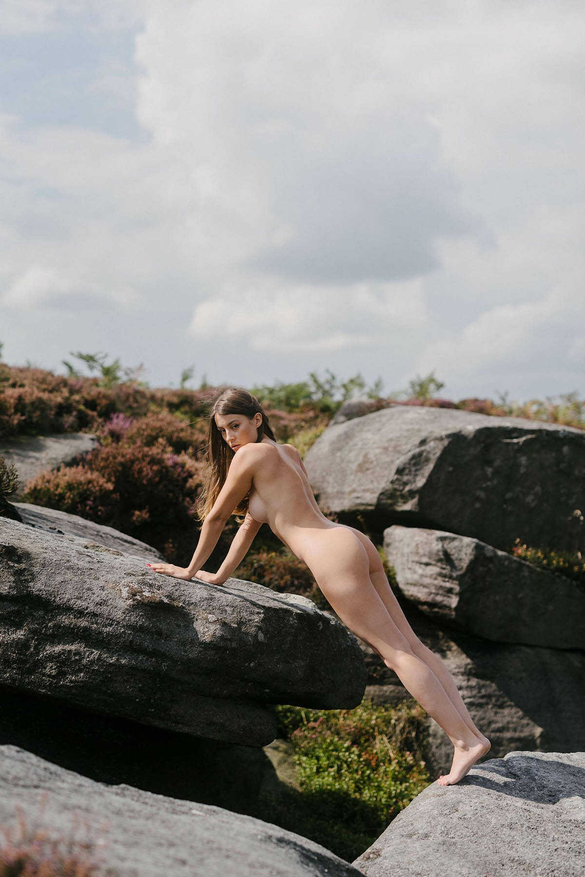 Γυμνή φωτογράφηση του μοντέλου Anna Zapala
